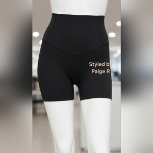 💕NWT SKIMS Bonded Corset Group Shorts Black Short ONYX S